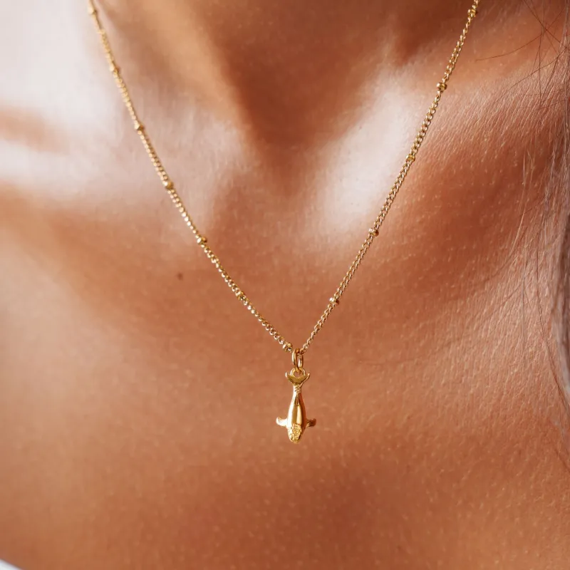 Whale Necklace made by Atolea