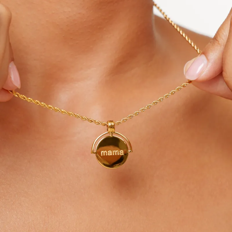 Bold Signature Necklace made by Atolea