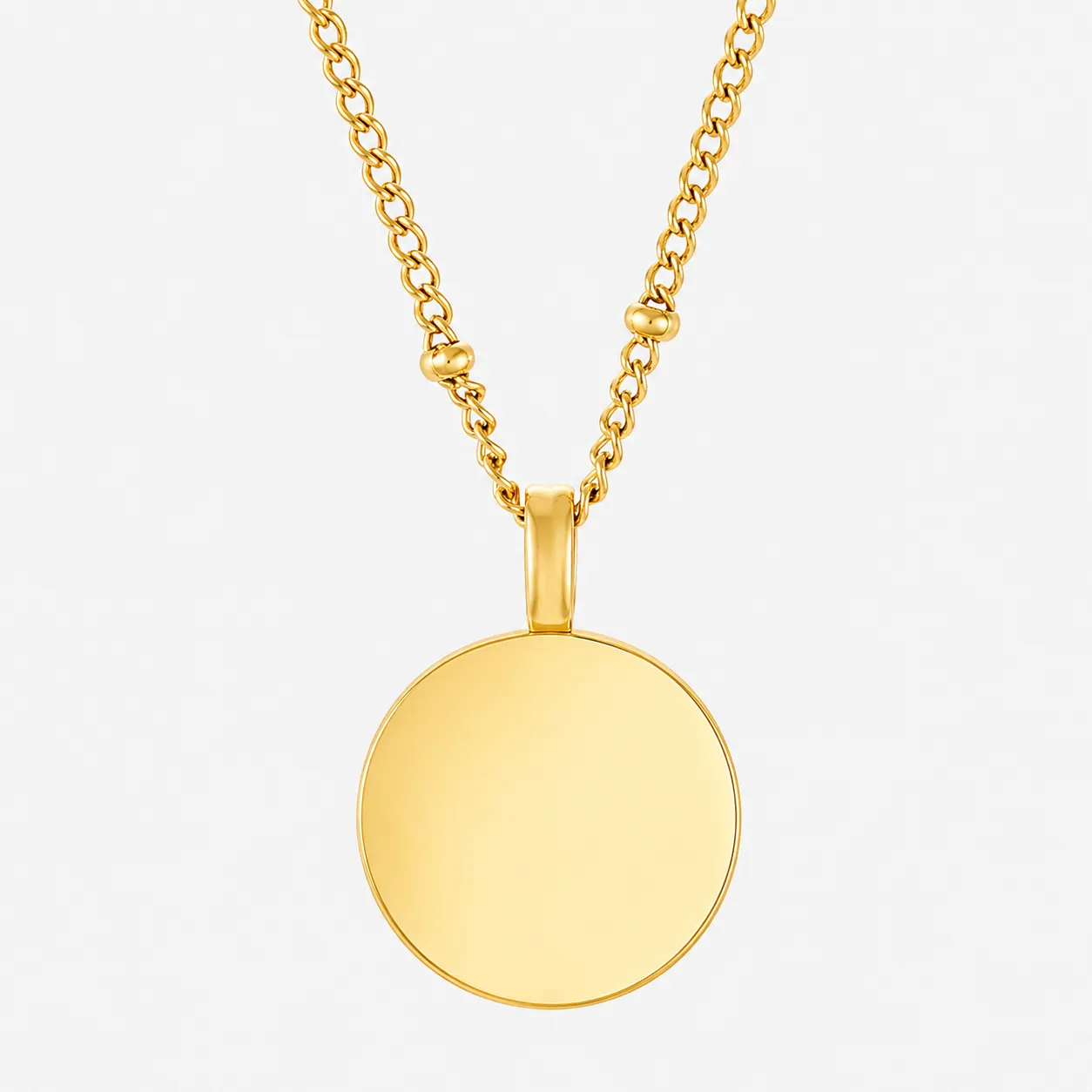 Dainty Medallion Necklace sold by Atolea product image thumbnail 3