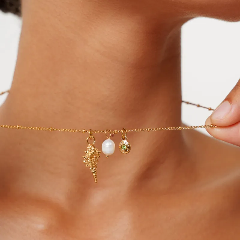 Ocean Charms Necklace made by Atolea