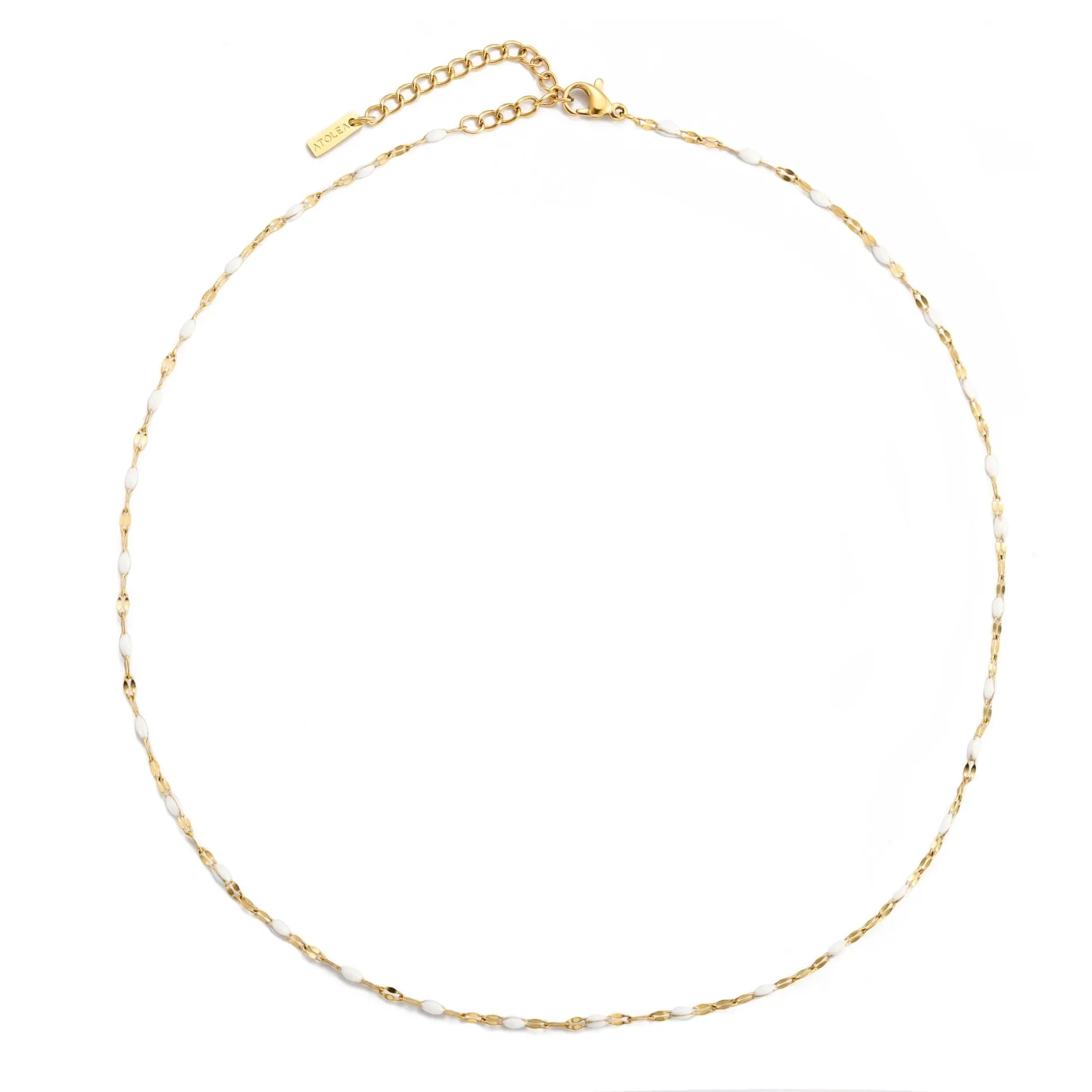 White Dainty Choker sold by Atolea product image thumbnail 5