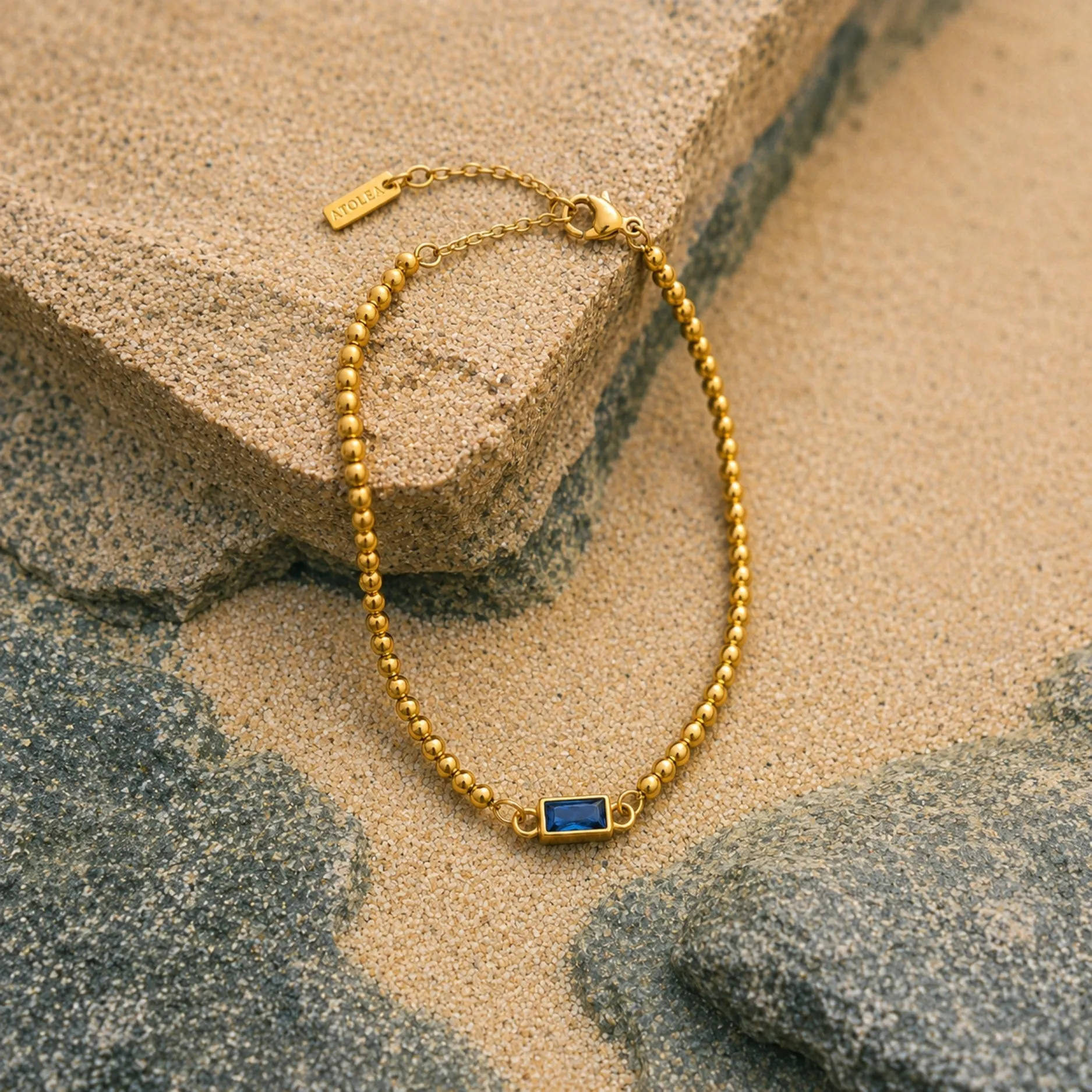 Beaded Birthstone Bracelet sold by Atolea product image thumbnail 5