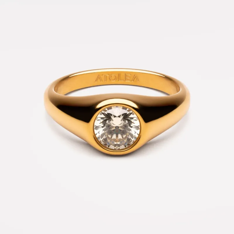 Soleil Signet Ring made by Atolea