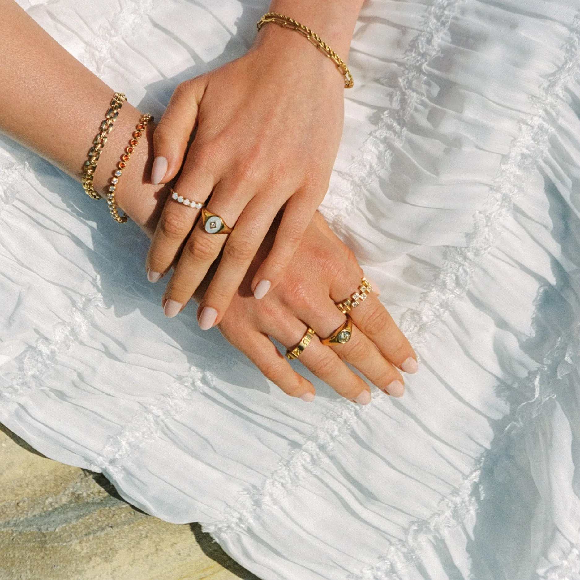 Soleil Signet Ring sold by Atolea product image thumbnail 4