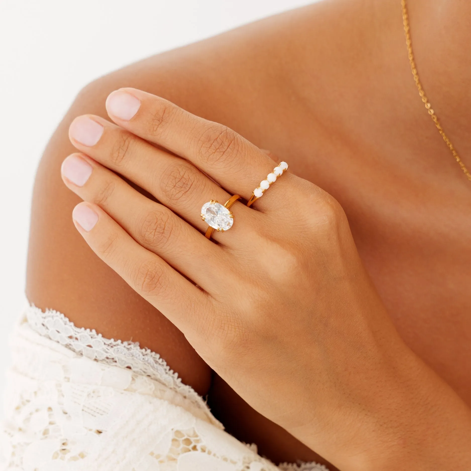 Opal Band Ring sold by Atolea product image thumbnail 3