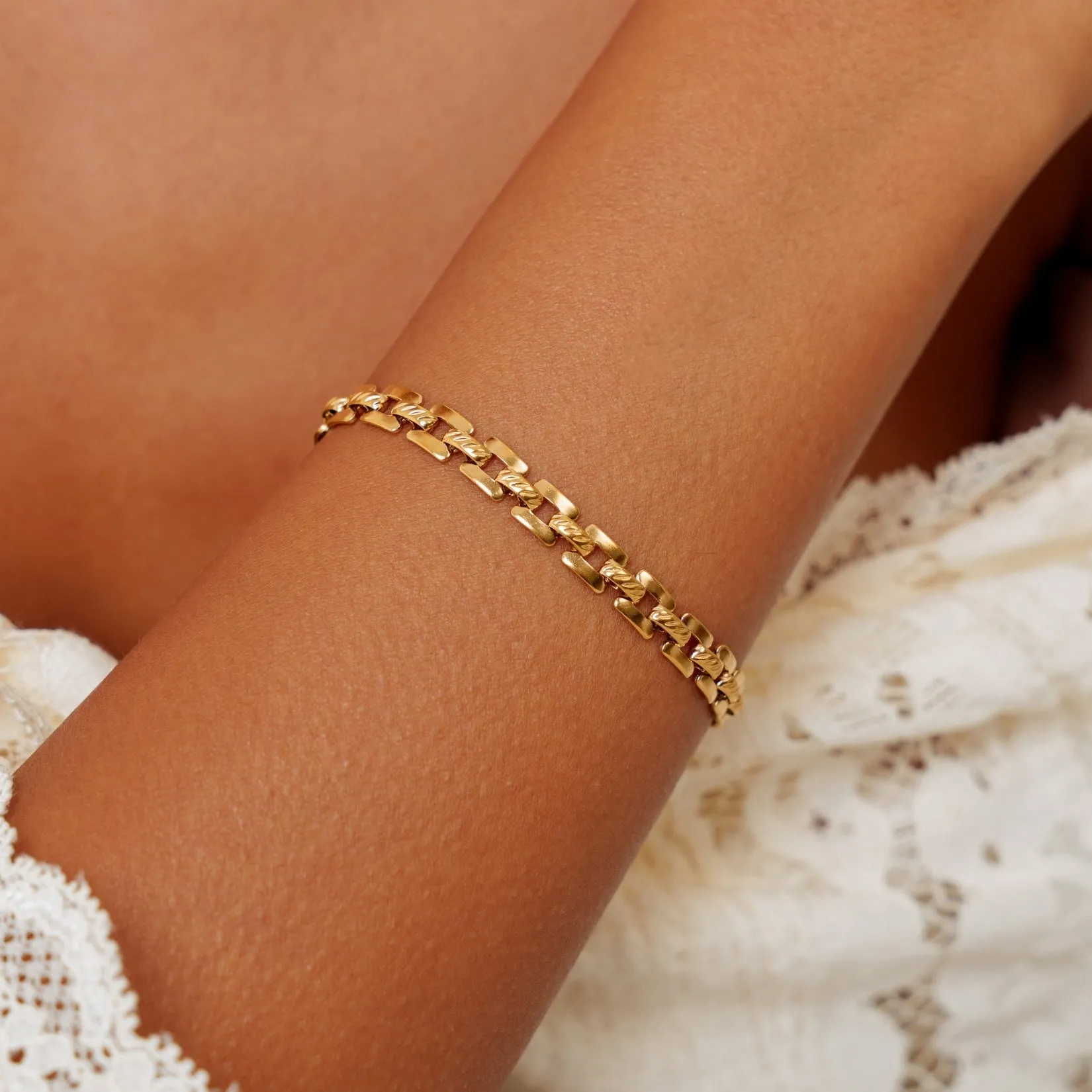 Link Bracelet sold by Atolea