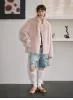 "Heartbeat Mark" Tuscany sheepskin women's short fur coat sold by Firelady Fur