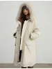 “Manchester City old story” Winter Loose Long Hooded Parka sold by Firelady Fur