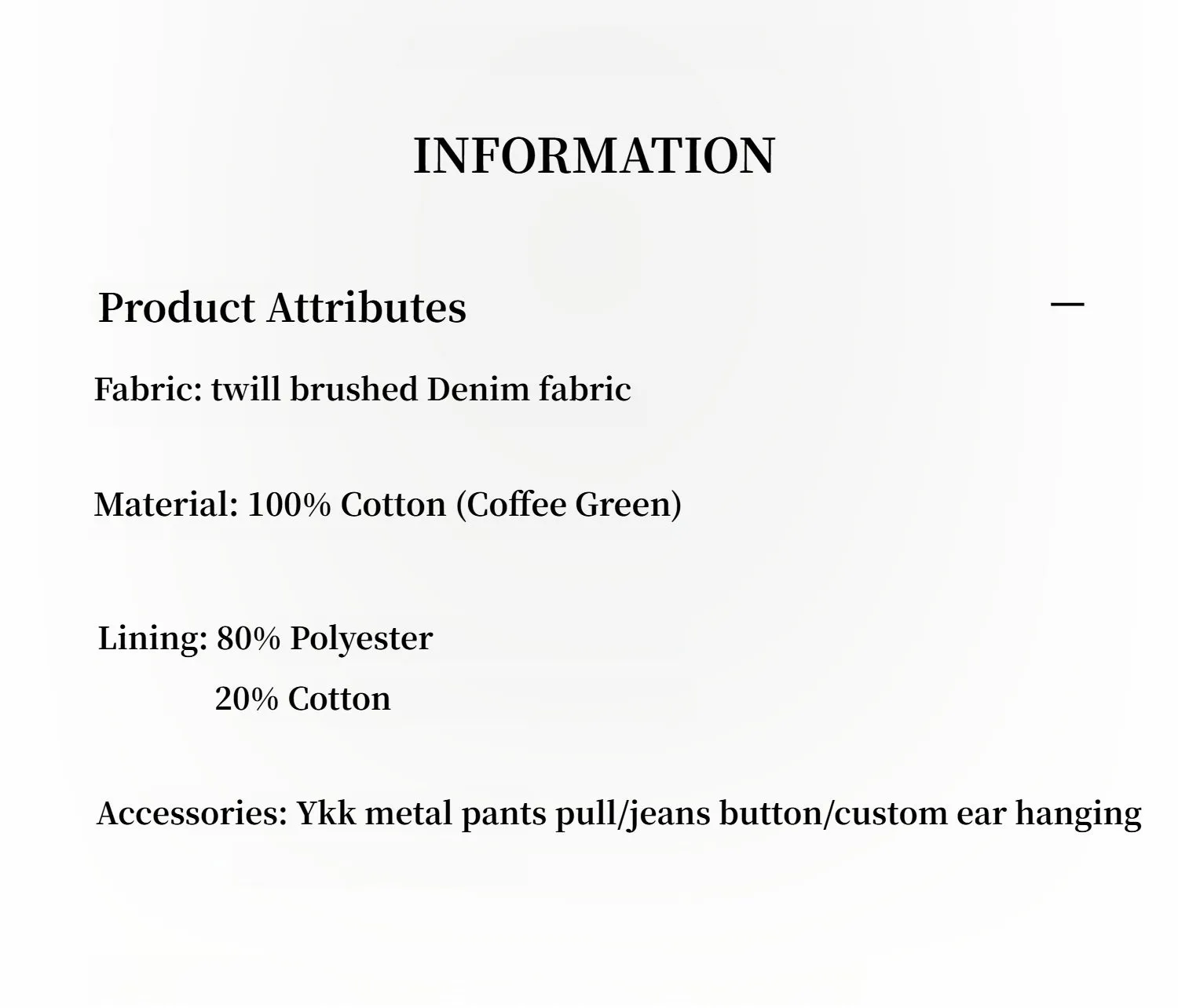 "Culotte Declaration" Retro split design fake two-piece twill brushed slightly flared slim jeans sold by Firelady Fur product image thumbnail 4