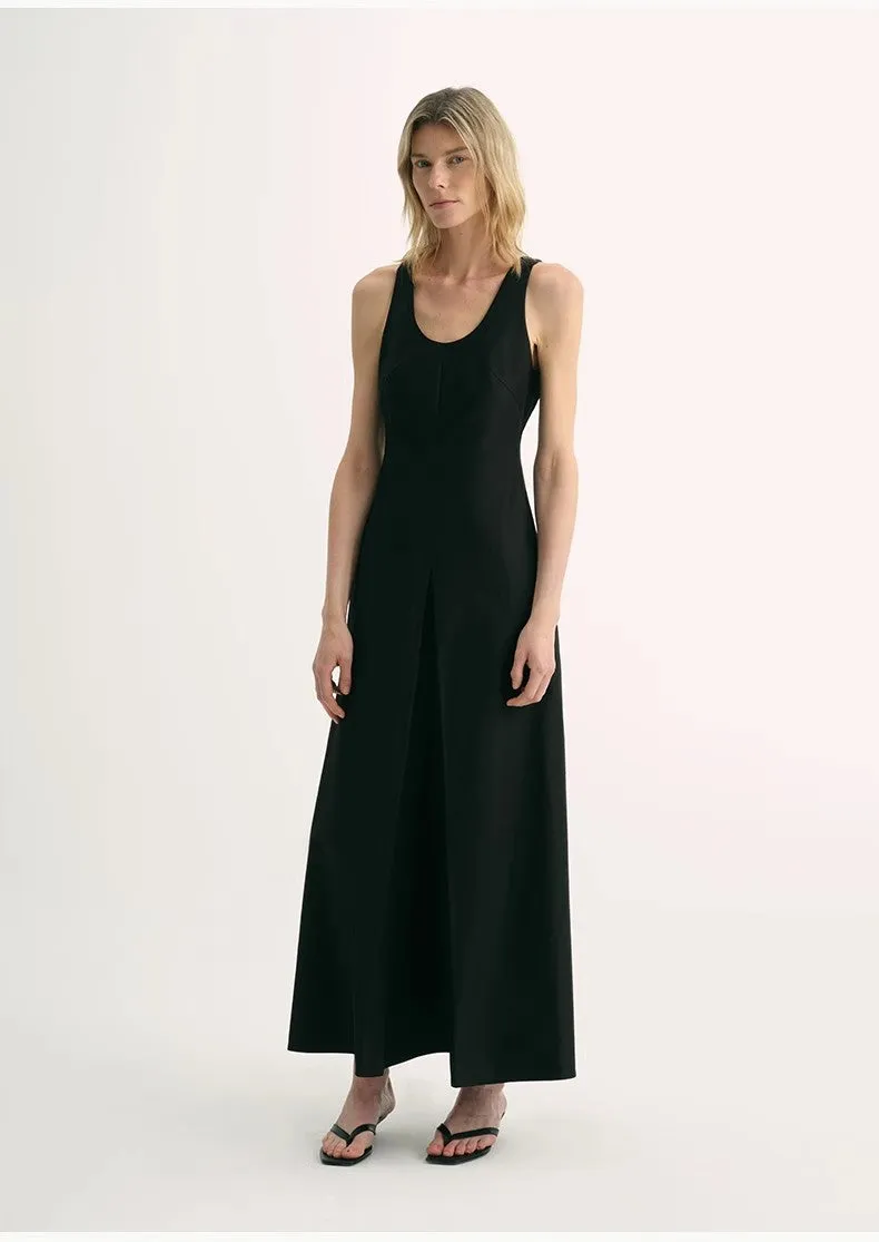 High Density Modal Mulberry Silk Insert U-neck Vest Dress"Simple Love" sold by Firelady Fur product image thumbnail 5