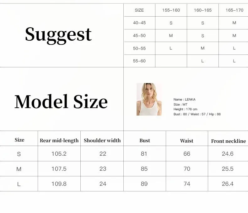 High Density Modal Mulberry Silk Insert U-neck Vest Dress"Simple Love" sold by Firelady Fur product image thumbnail 3