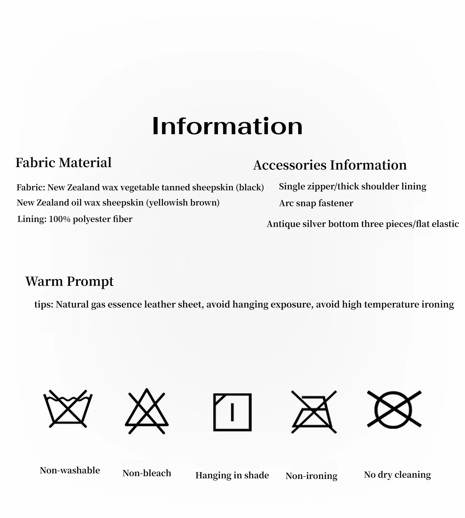 Fireladyfur Women's Retro Work Jacket in Waxed Leather "Fashionable Luke" sold by Firelady Fur product image thumbnail 3