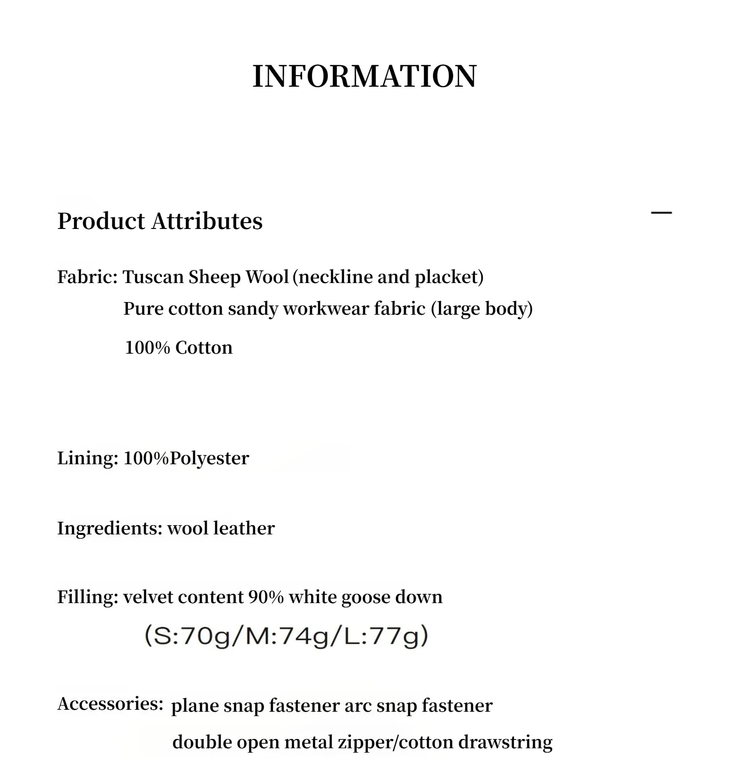 Fireladyfur Women's Detachable Goose Down Parka "Cool Denim" sold by Firelady Fur product image thumbnail 3