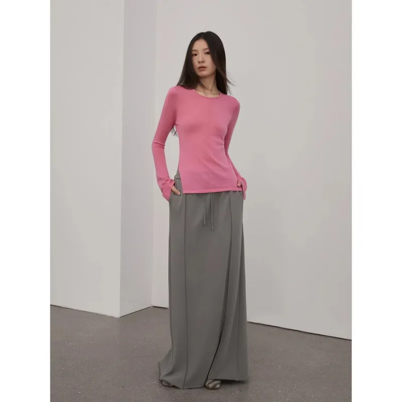 "Cloudy Star"Lazy Dress ,Sporty style color-blocked drawstring women's skirt sold by Firelady Fur