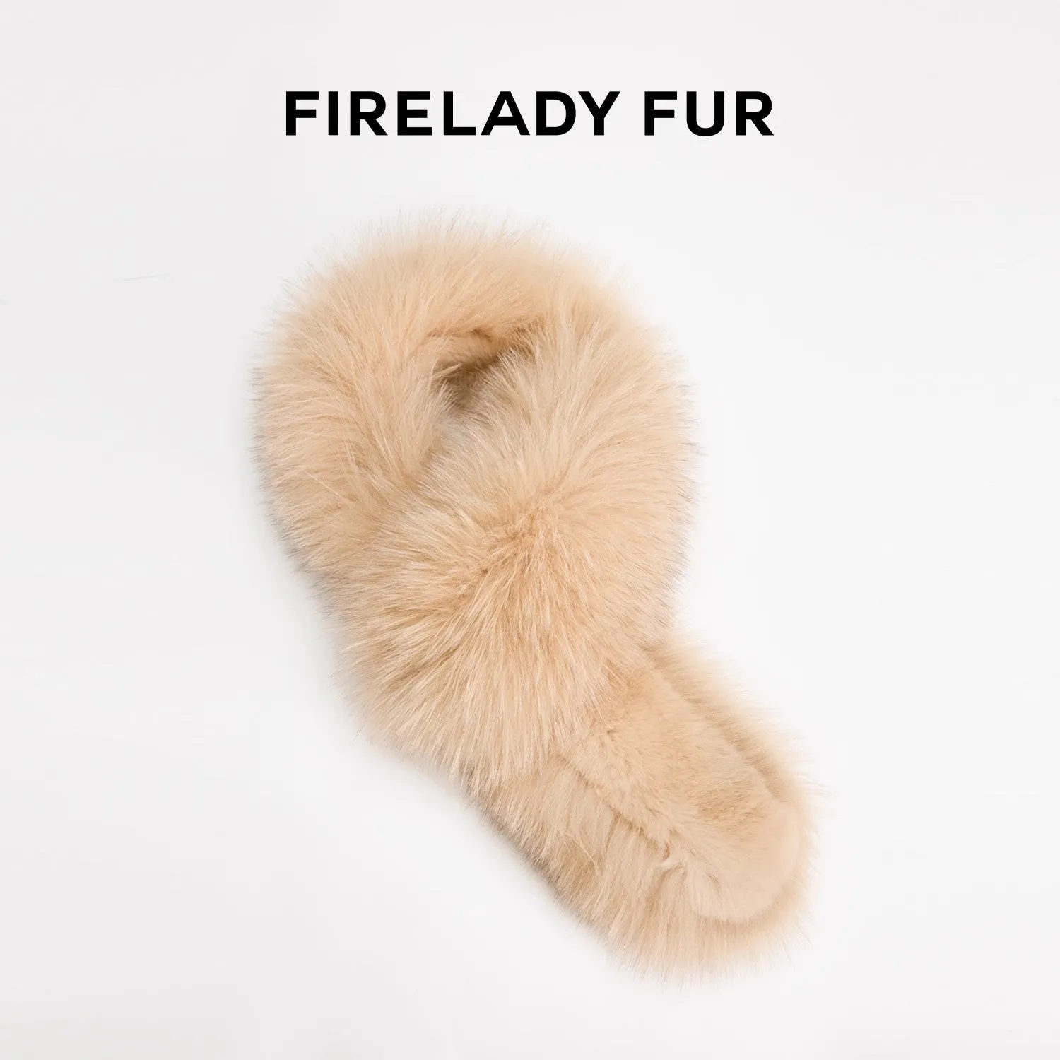 Fox fur double-sided fur scarf sold by Firelady Fur product image thumbnail 2