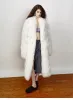 [FF × JW Collaboration - Fur-lined Slip-On Platform Sneakers] Casual and stylish design with wool, slip-on thick-soled sneakers that add height sold by Firelady Fur