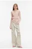 Luxury brand same version cotton linen yarn V-neck slim pit short knitted cardigan"Spring Grass Single" sold by Firelady Fur