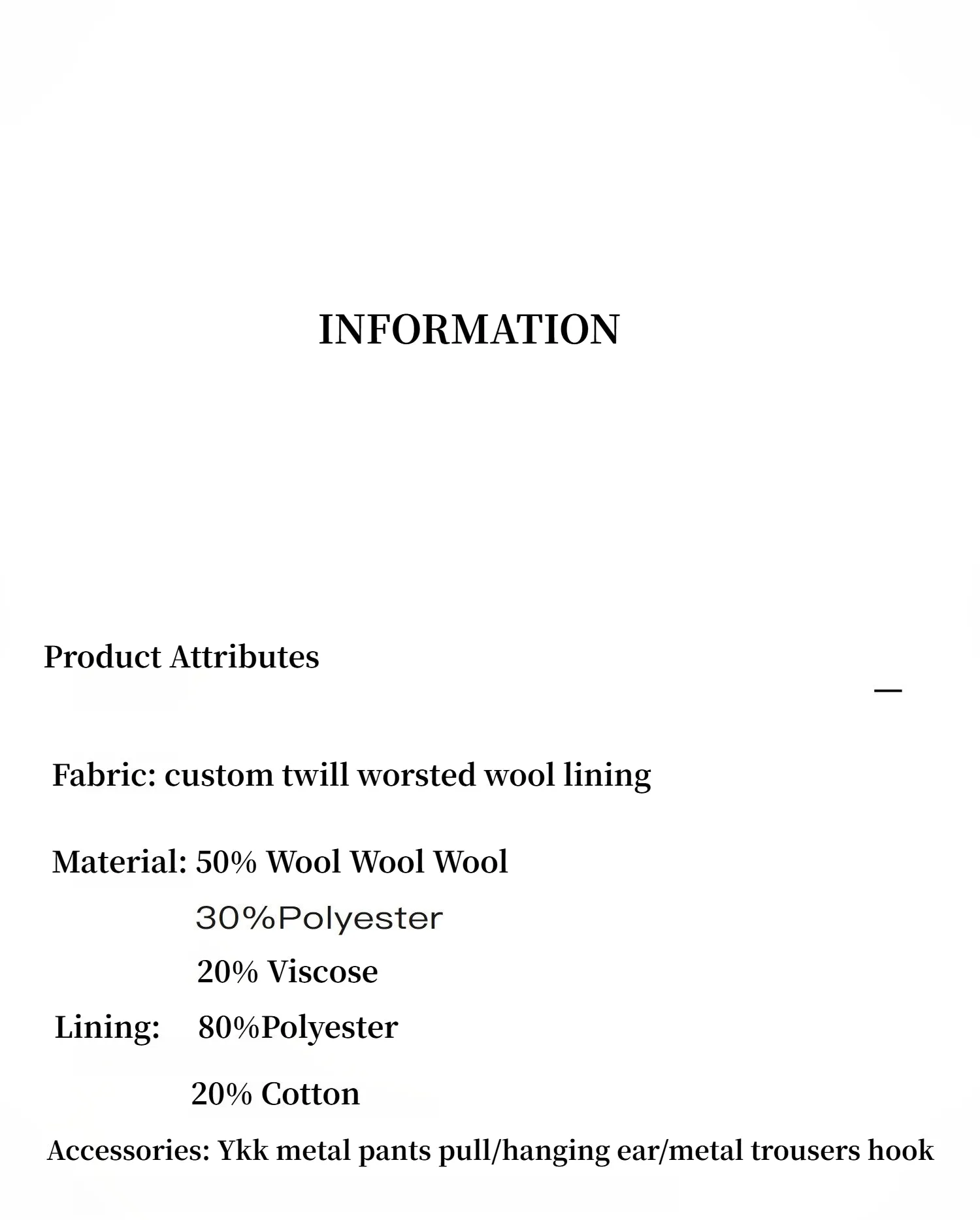 "City Stroll" casual and relaxed wool-blend double-pleated straight draped wide-leg casual trousers for autumn sold by Firelady Fur product image thumbnail 4