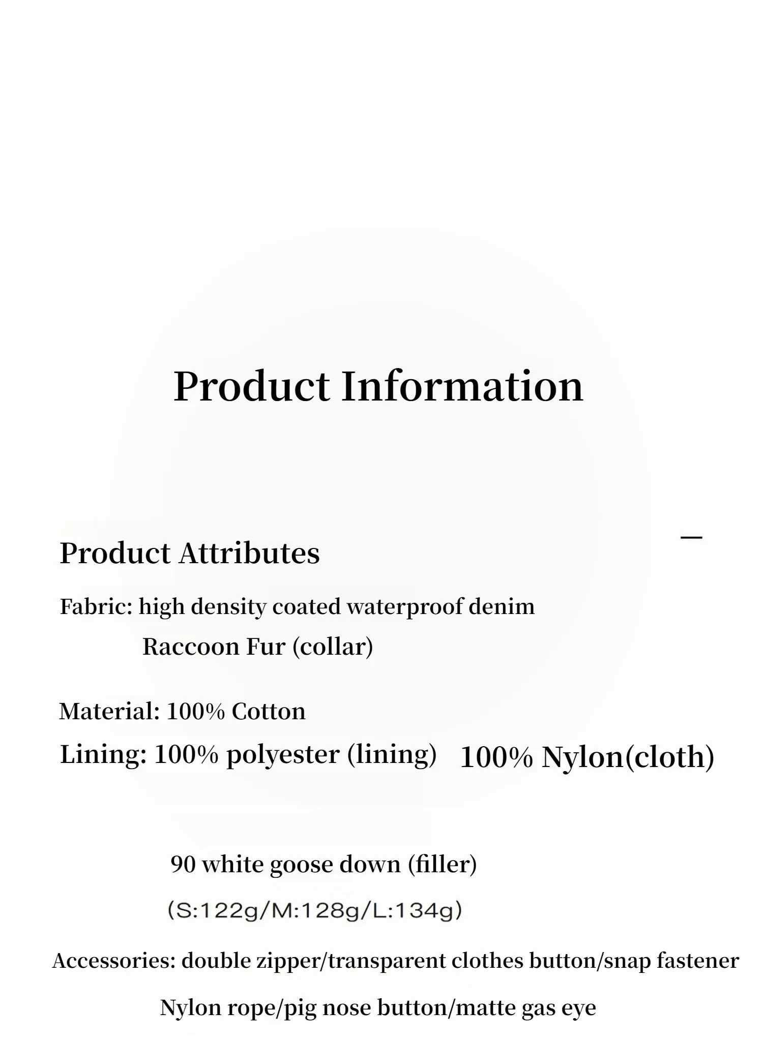 Fireladyfur Women's Warm Short Down Jacket with Raccoon Fur“Cutting-edge Style” sold by Firelady Fur product image thumbnail 2