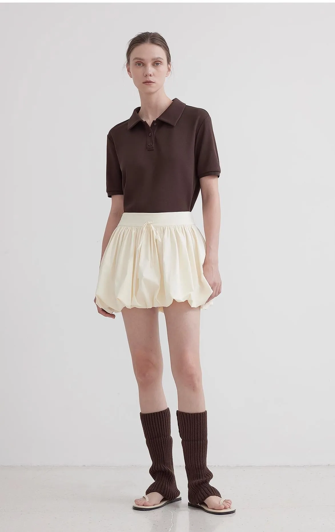 "Alice" low waist anti-exposure flower bud short skirt for women sold by Firelady Fur