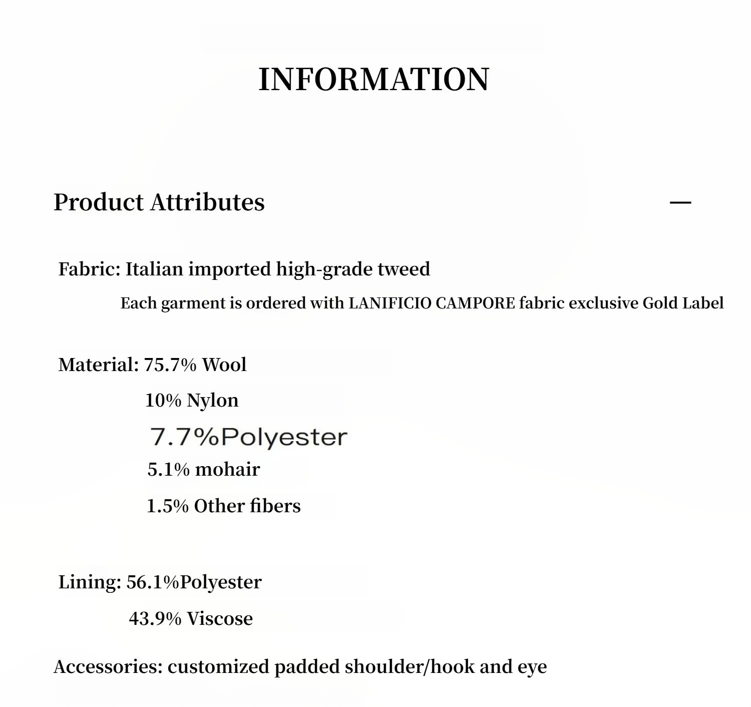 "Sophisticated Lady" Italian Imported Haute Couture Tailored Tweed Jacket with Gold Buttons for Women sold by Firelady Fur product image thumbnail 3