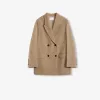 Women's high-density fine silk wool peaked lapel suit jacket sold by Firelady Fur