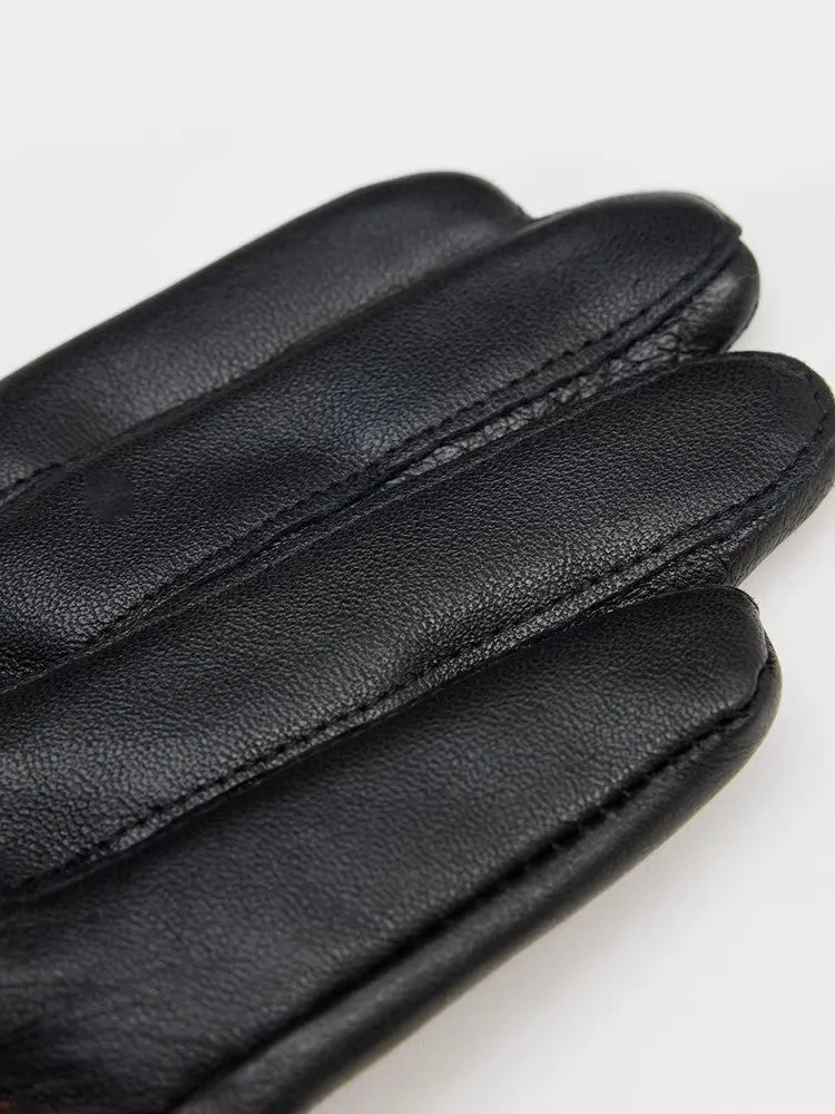 Women's Vintage Raccoon Fur Lightly Coated Genuine Leather Fur Gloves Winter sold by Firelady Fur product image thumbnail 4