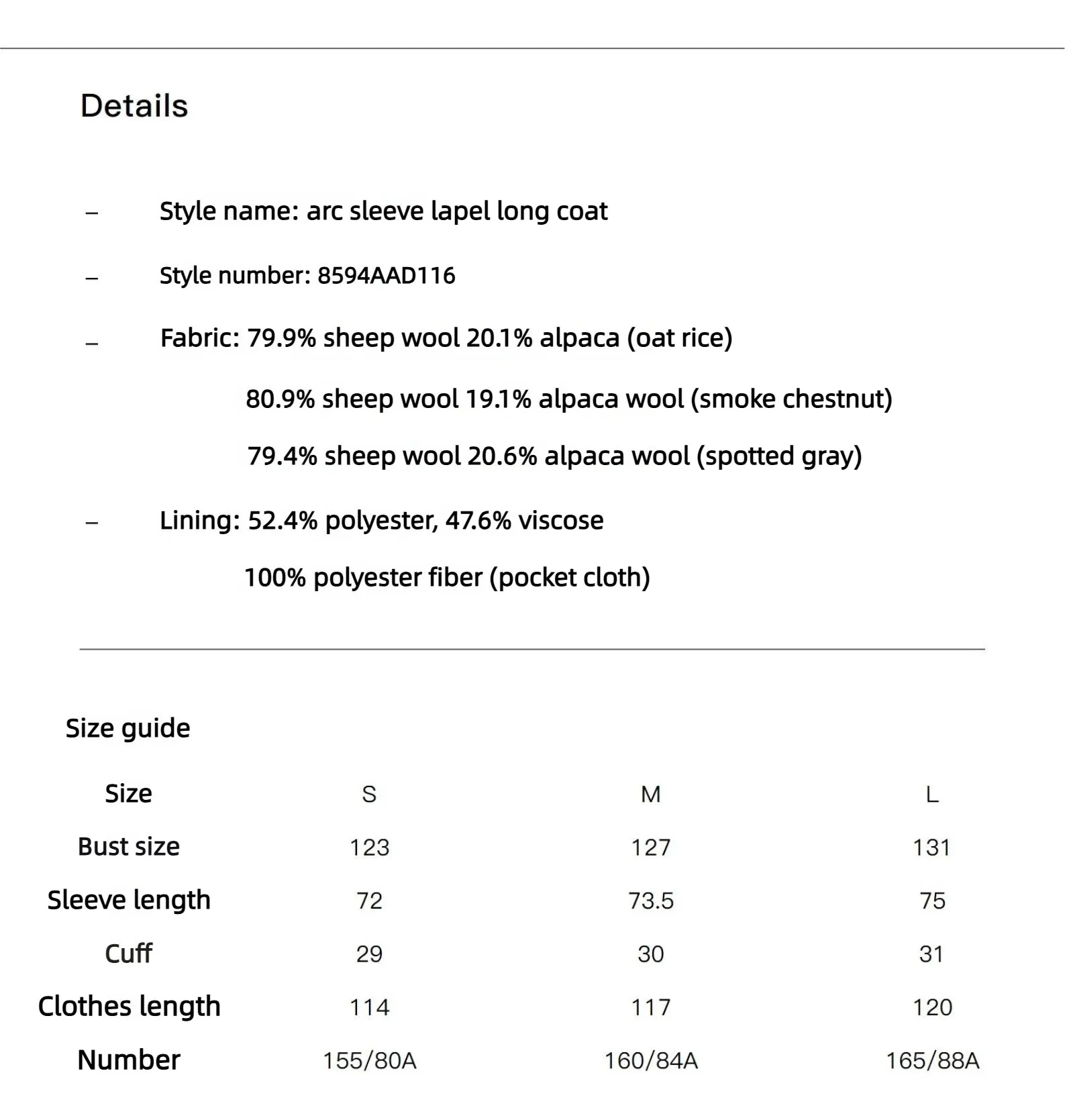 THE ARTM Women's Alpaca Wool Blend Coat - A-Line Lapel Long Coat "Architectural Grace" sold by Firelady Fur product image thumbnail 3