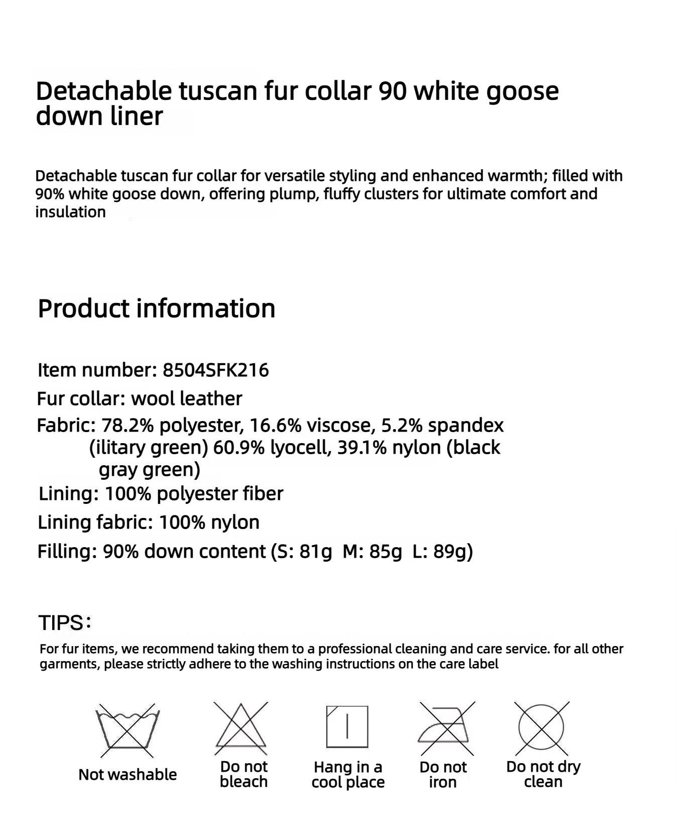 Firelady Fur Women's Detachable Toscana Shearling-Lined Parka Jacket "The Wizard of Oz" sold by Firelady Fur product image thumbnail 4