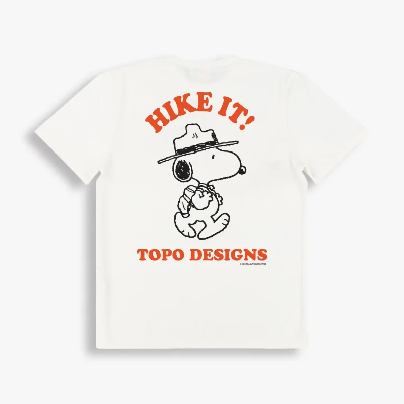 TSPTR x TOPO DESIGNS HIKE IT! TEE made by TSPTR