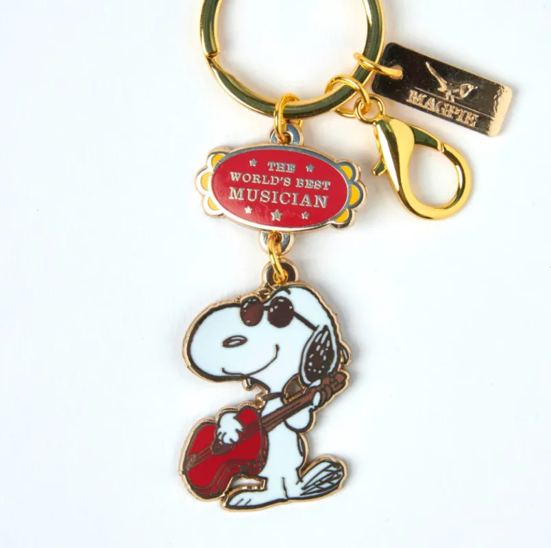 PEANUTS WORLDS BEST MUSICIAN KEYRING sold by TSPTR