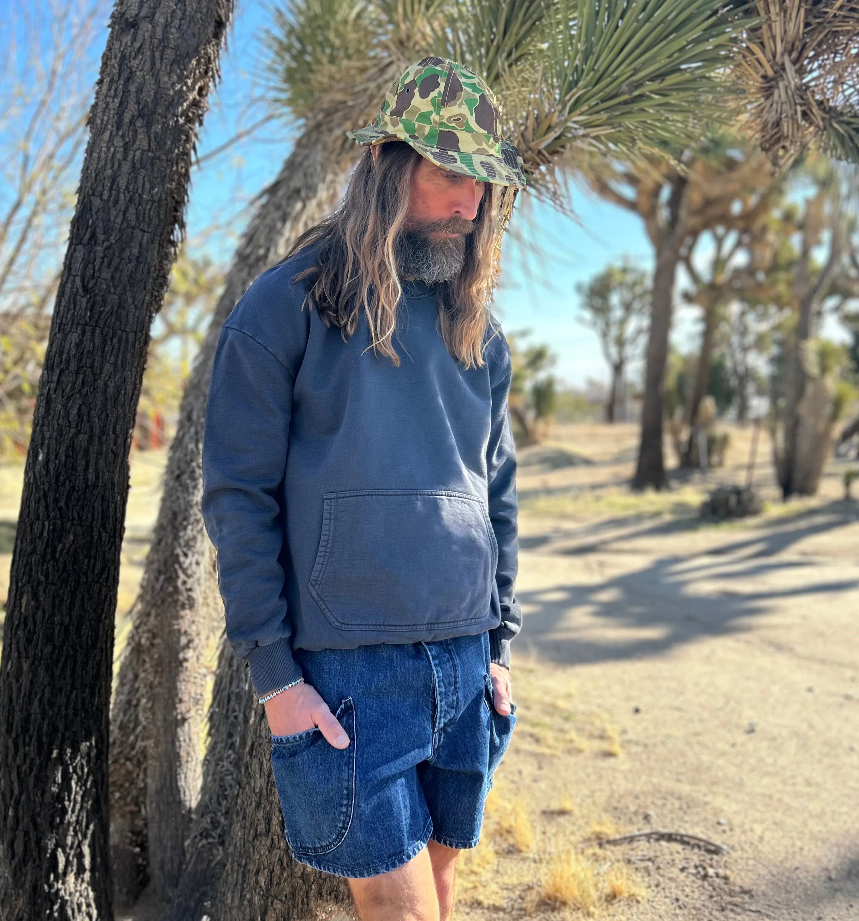 Vintage Pocket Crew Sweatshirt sold by TSPTR product image thumbnail 5