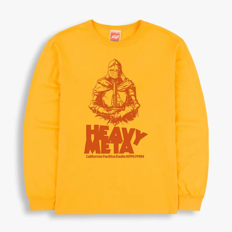 HEAVY META Longsleeve Tee sold by TSPTR