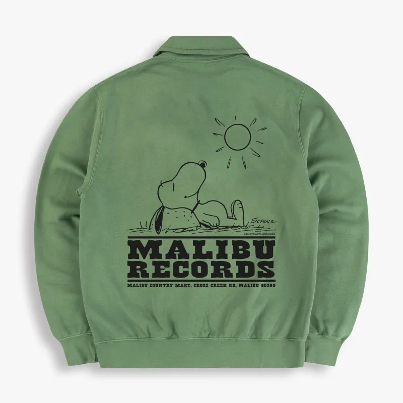 MALIBU RECORDS 1/4 Zip Sweatshirt sold by TSPTR