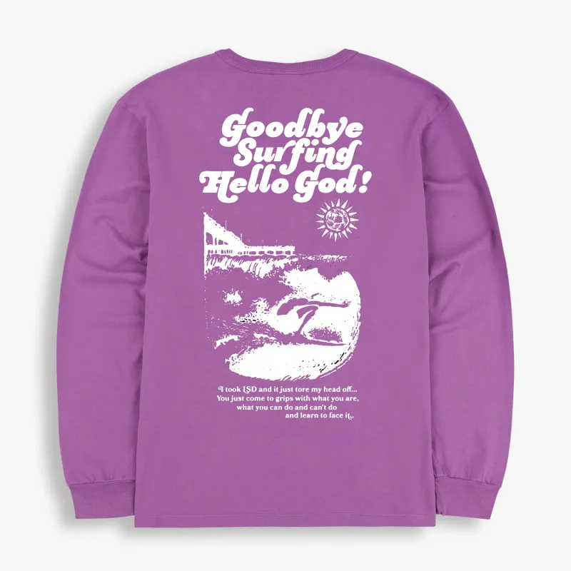 GOODBYE SURFING Long Sleeve Tee sold by TSPTR