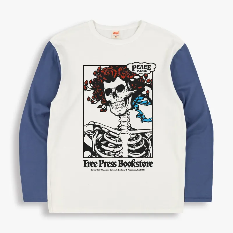 PEACE PLEASE Baseball Tee made by TSPTR