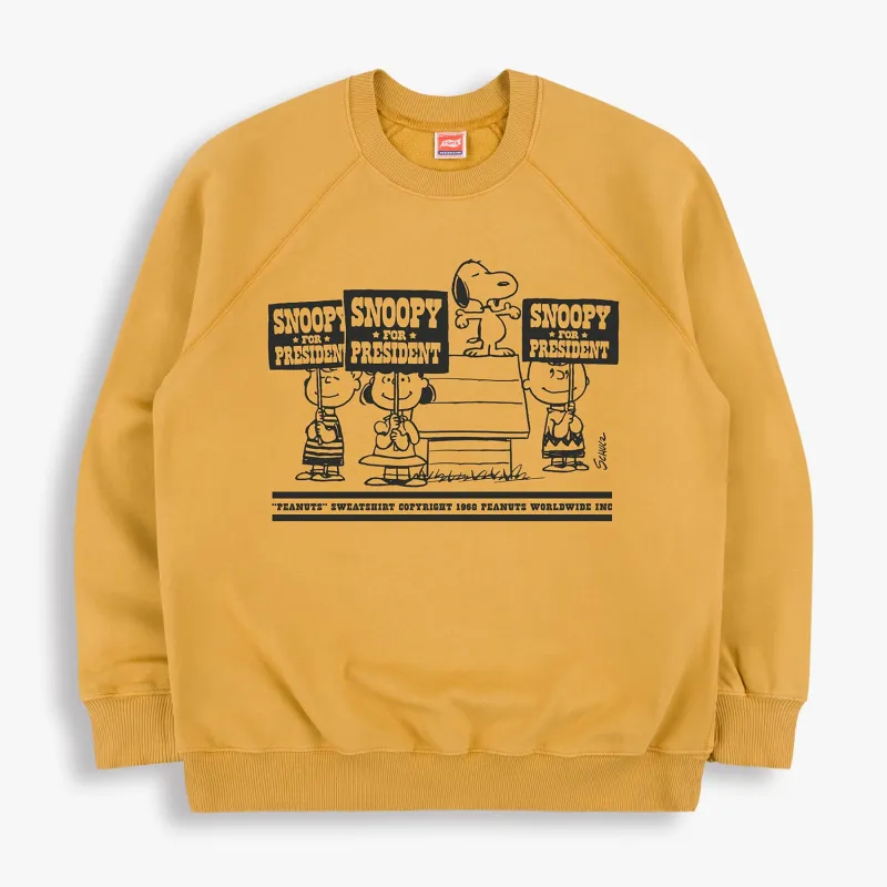 SNOOPY FOR PRESIDENT Sweatshirt made by TSPTR