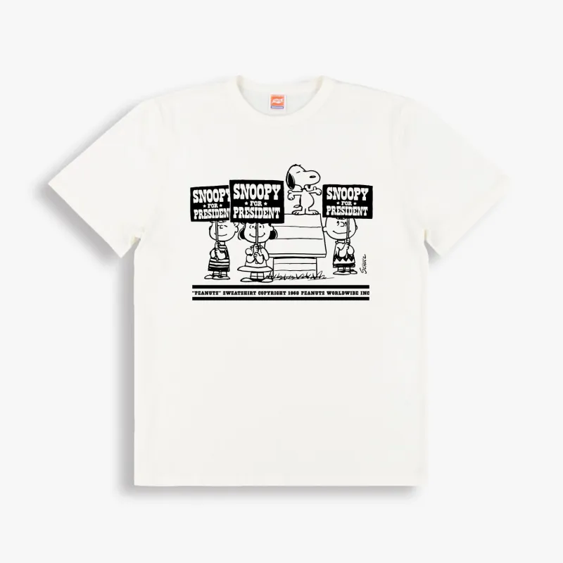 SNOOPY FOR PRESIDENT Tee made by TSPTR