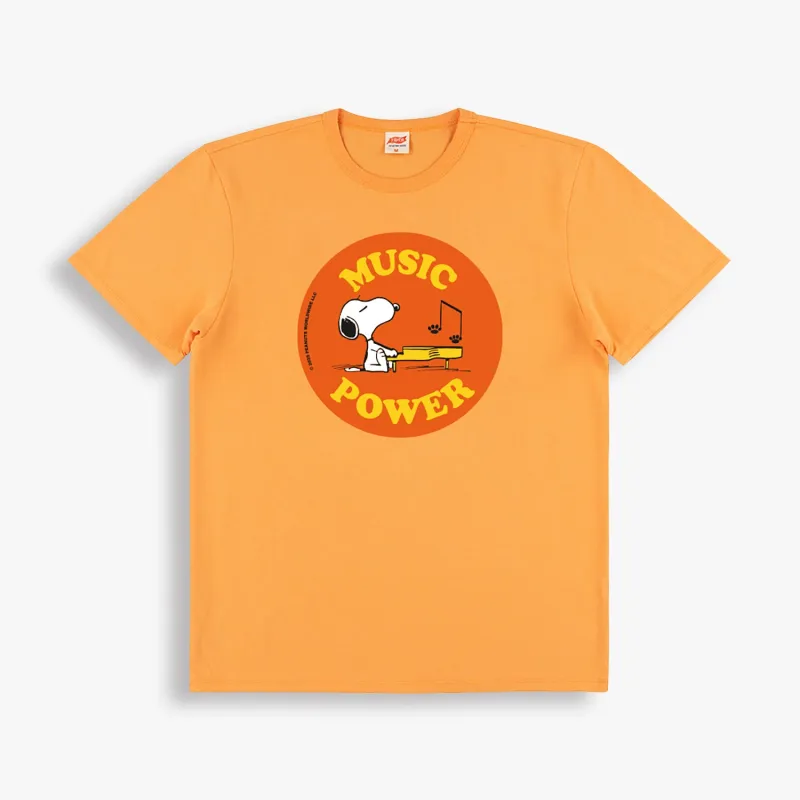 MUSIC POWER Tee sold by TSPTR
