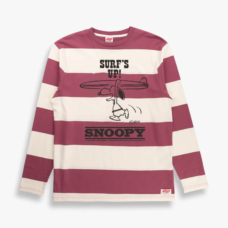 SURF'S UP Long Sleeve Border Tee made by TSPTR