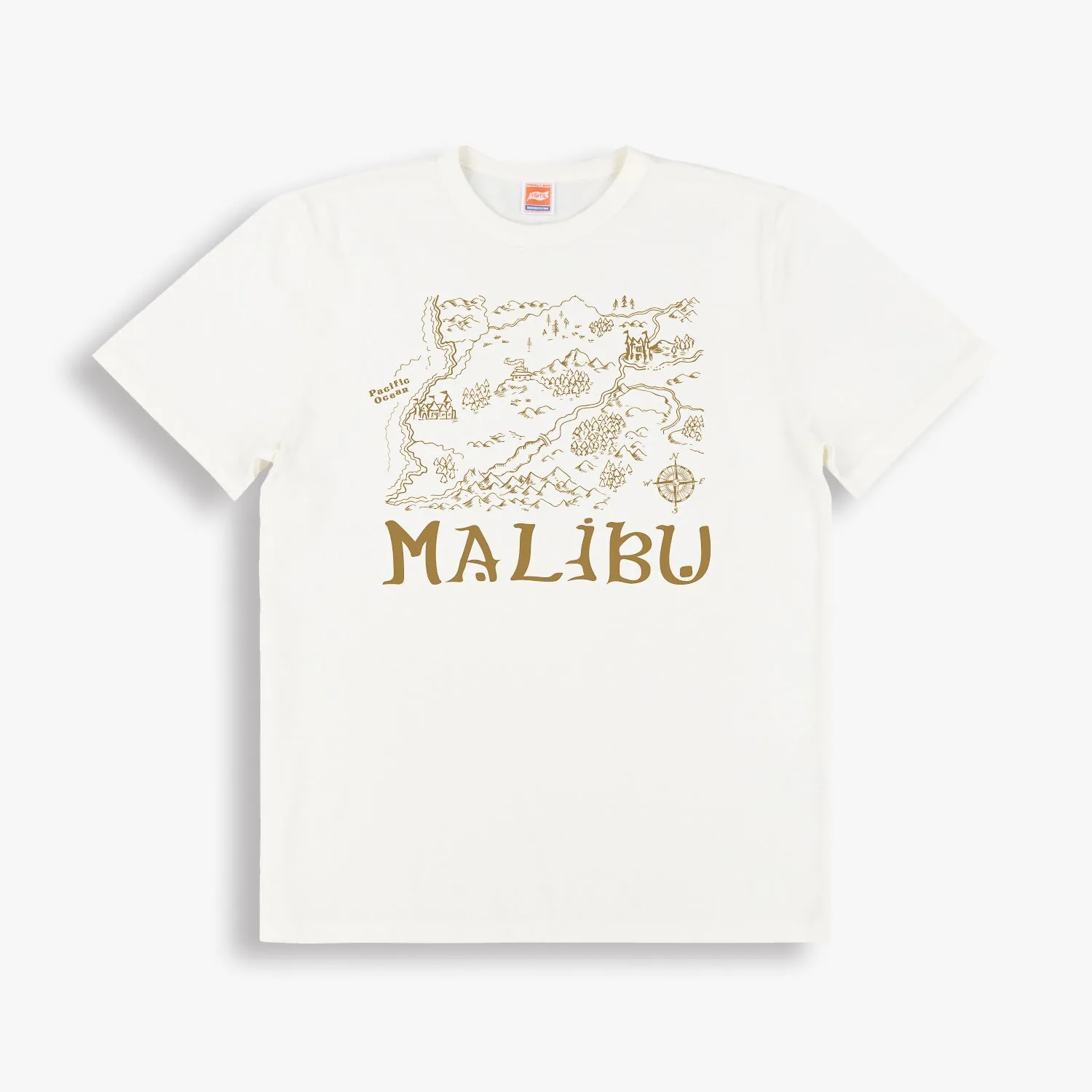 MALIBU MAP TEE sold by TSPTR