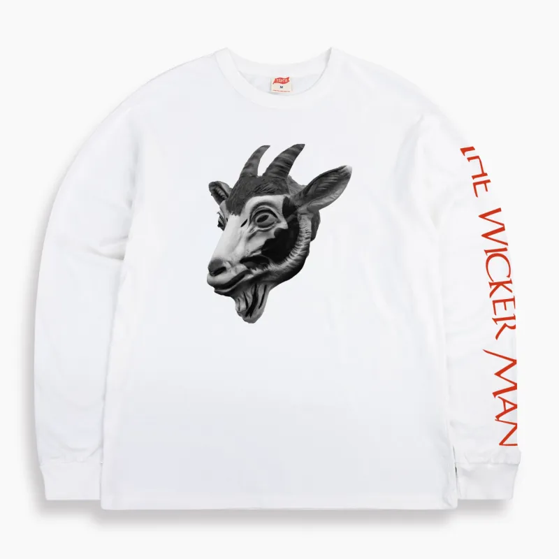 TSPTR x The Wicker Man Goat Mask Long Sleeve Tee made by TSPTR