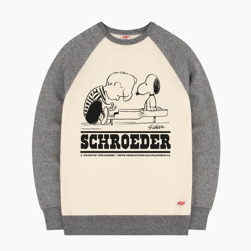 Schroeder Music Raglan Sweatshirt made by TSPTR