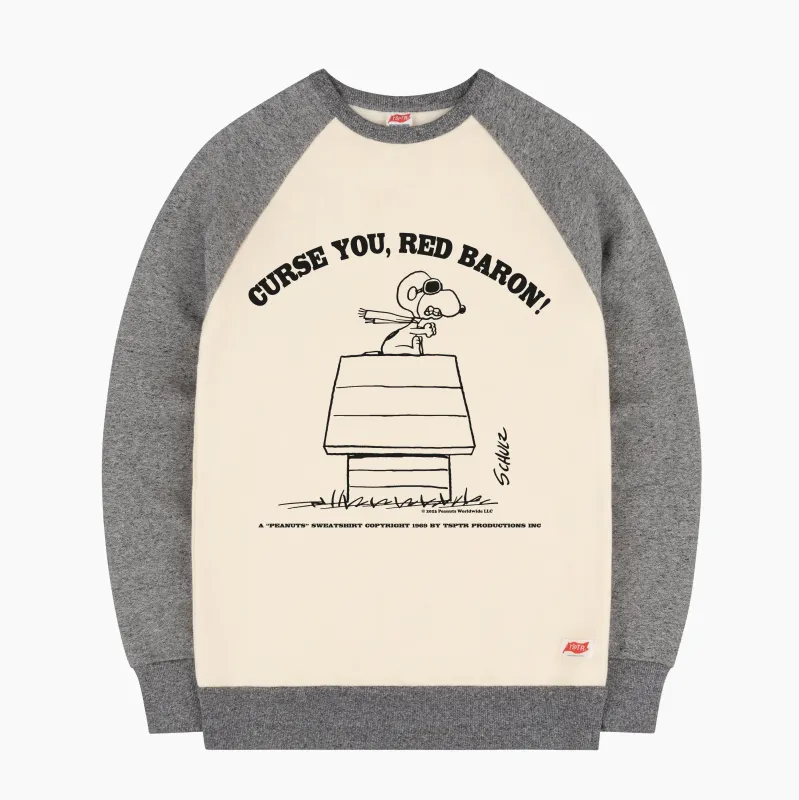 Red Baron Raglan Sweatshirt made by TSPTR