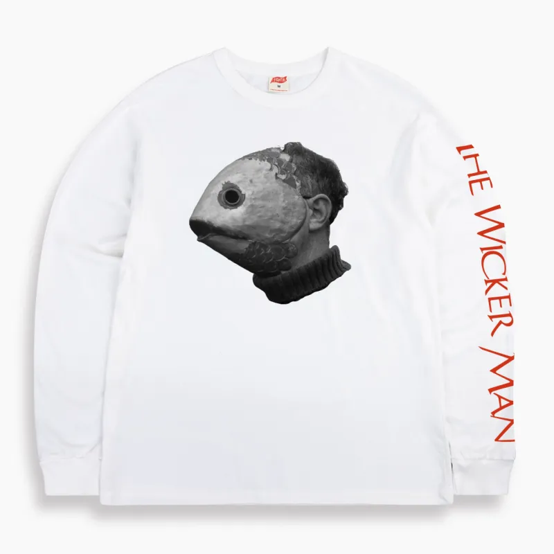 TSPTR x The Wicker Man Fish Mask Long Sleeve Tee made by TSPTR