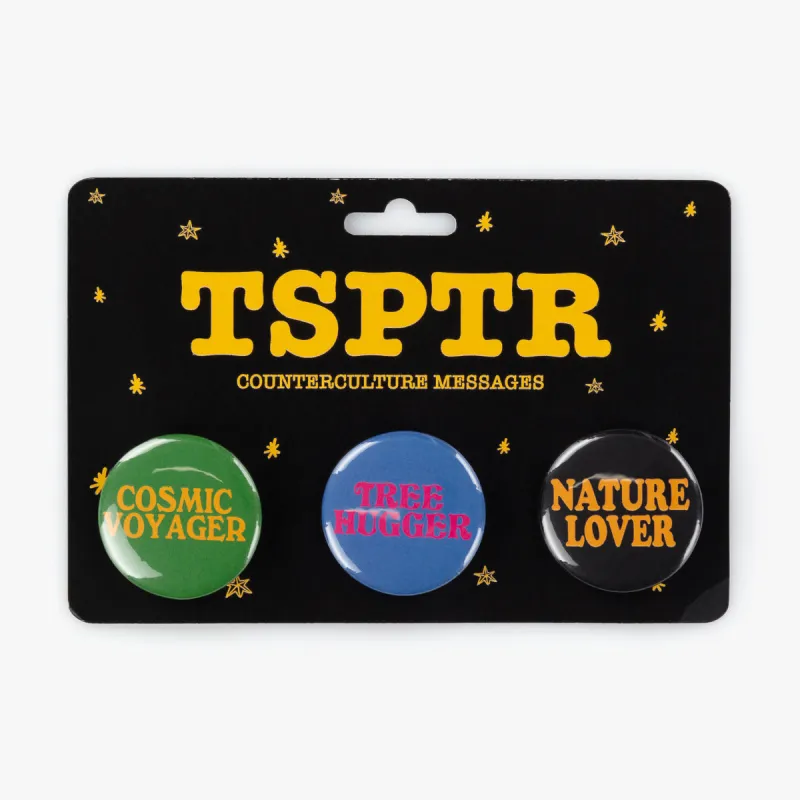 TSPTR SLOGAN Pin Pack made by TSPTR
