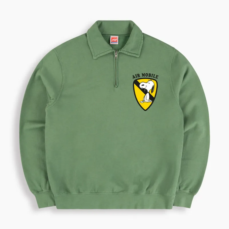 Airmobile 1/4 Zip Sweatshirt sold by TSPTR