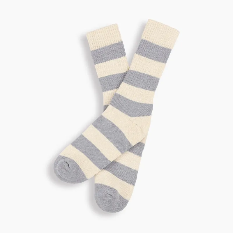 Border Stripe Socks sold by TSPTR