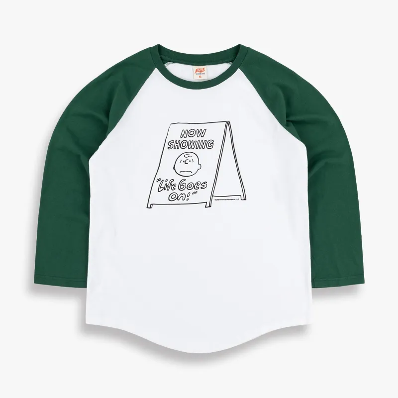 Life Goes On Baseball Tee sold by TSPTR