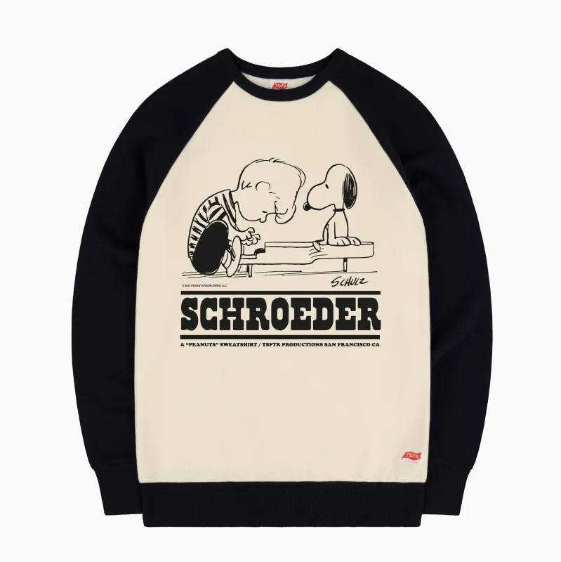 Schroeder Music Raglan Sweatshirt made by TSPTR